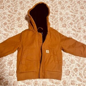 Carhartt Kids Brown Hooded Jacket Sz 2T